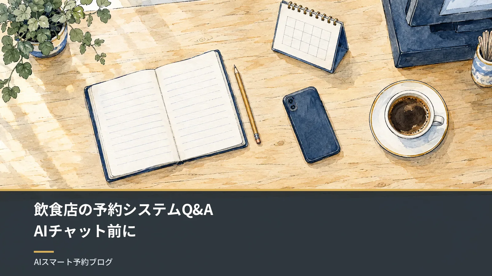 飲食店の予約システムQ&A｜AIチャット前に