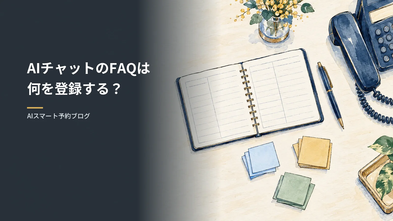 AIチャットのFAQは何を登録する?答えられなかった質問から足すQ&A AIチャットのFAQは何を登録する?答えられなかった質問から足すQ&A