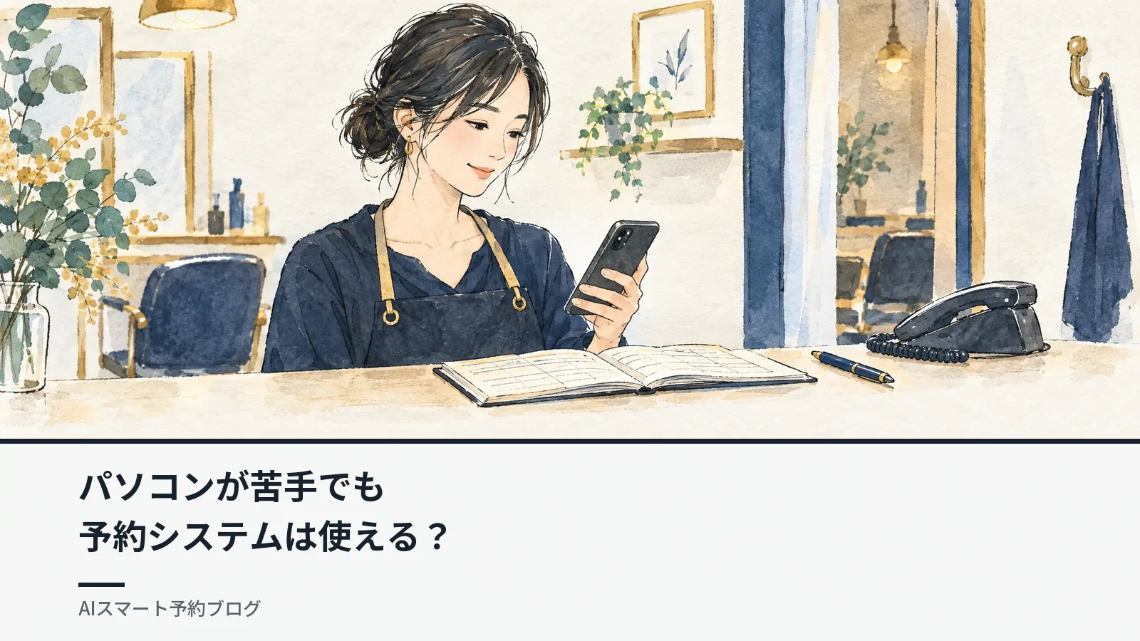 パソコンが苦手でも予約システムは使える？店主によくある質問Q&A