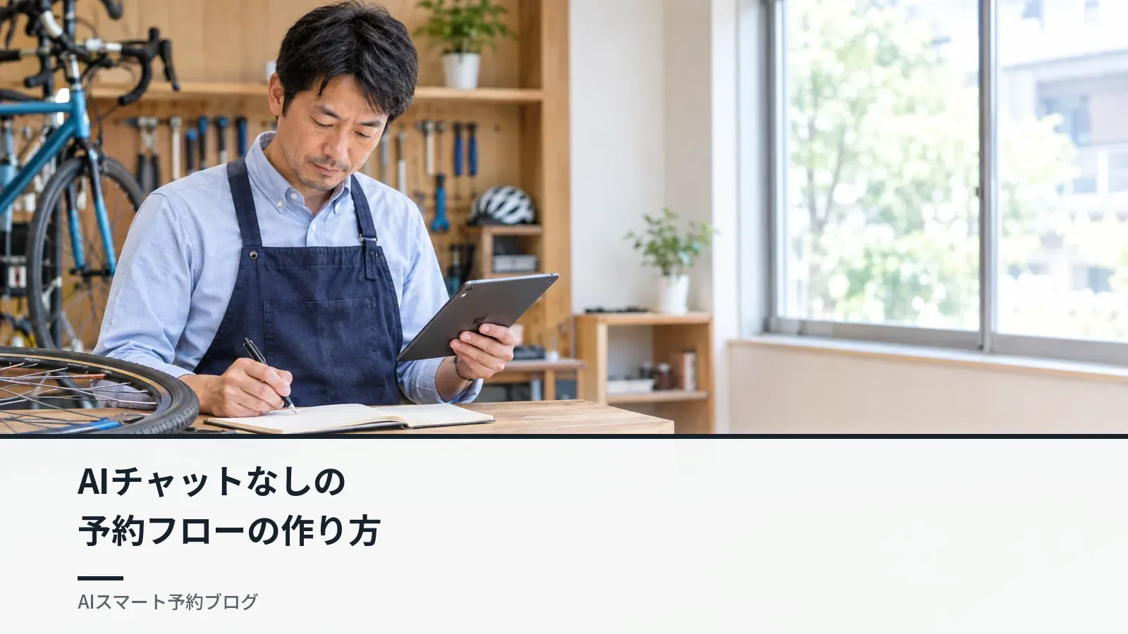 AIチャットなしの予約フローの作り方|営業時間・メニュー・受付ルールの順に決める AIチャットなしの予約フローの作り方|営業時間・メニュー・受付ルールの順に決める