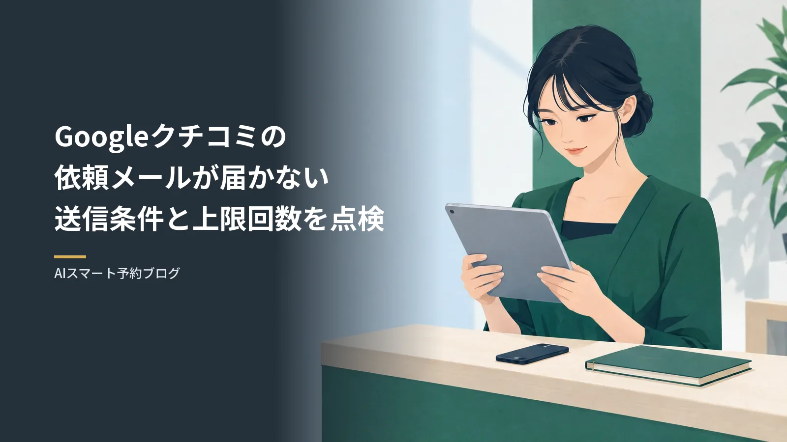 Googleクチコミ依頼が届かない｜送信条件